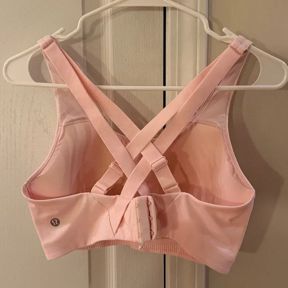 Lululemon Energy Bra, Strawberry Milkshake - Picture 2 of 5